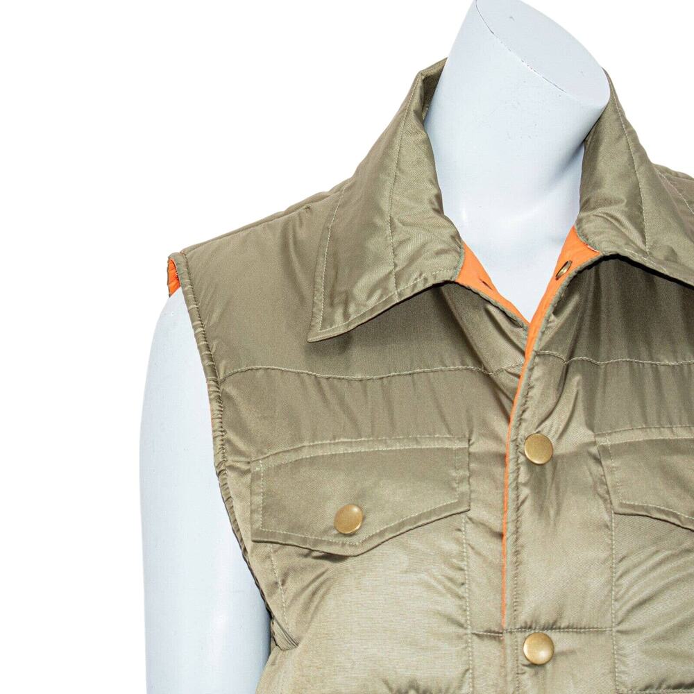 NSF Aida Puffer Vest Jacket Army Green Size Medium - Picture 10 of 11